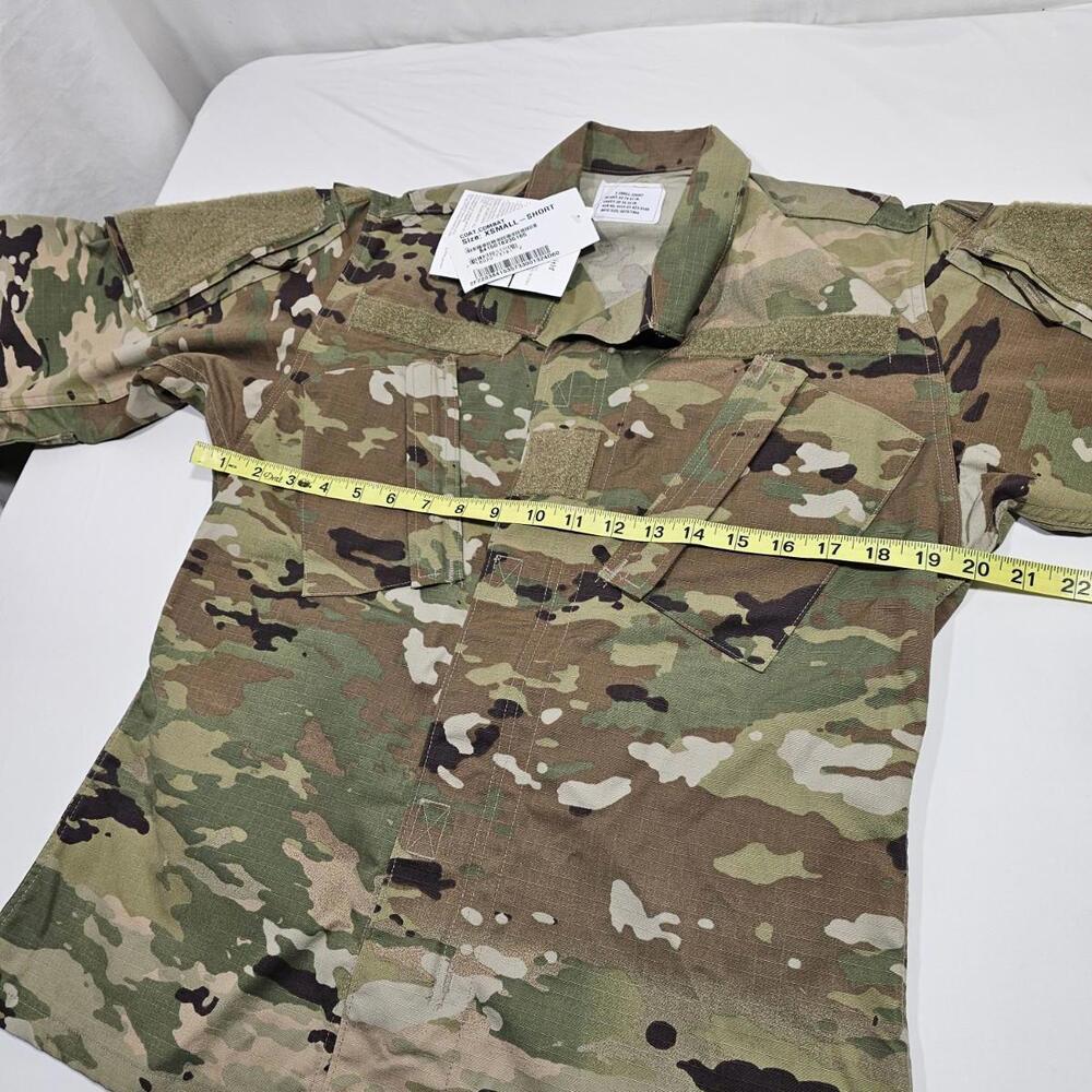 US Army Combat Shirt Coat Insect Guard Uniform Military X-Small Short NWT - Picture 3 of 10